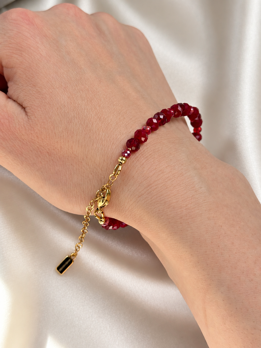 Cherry Glow Bracelet