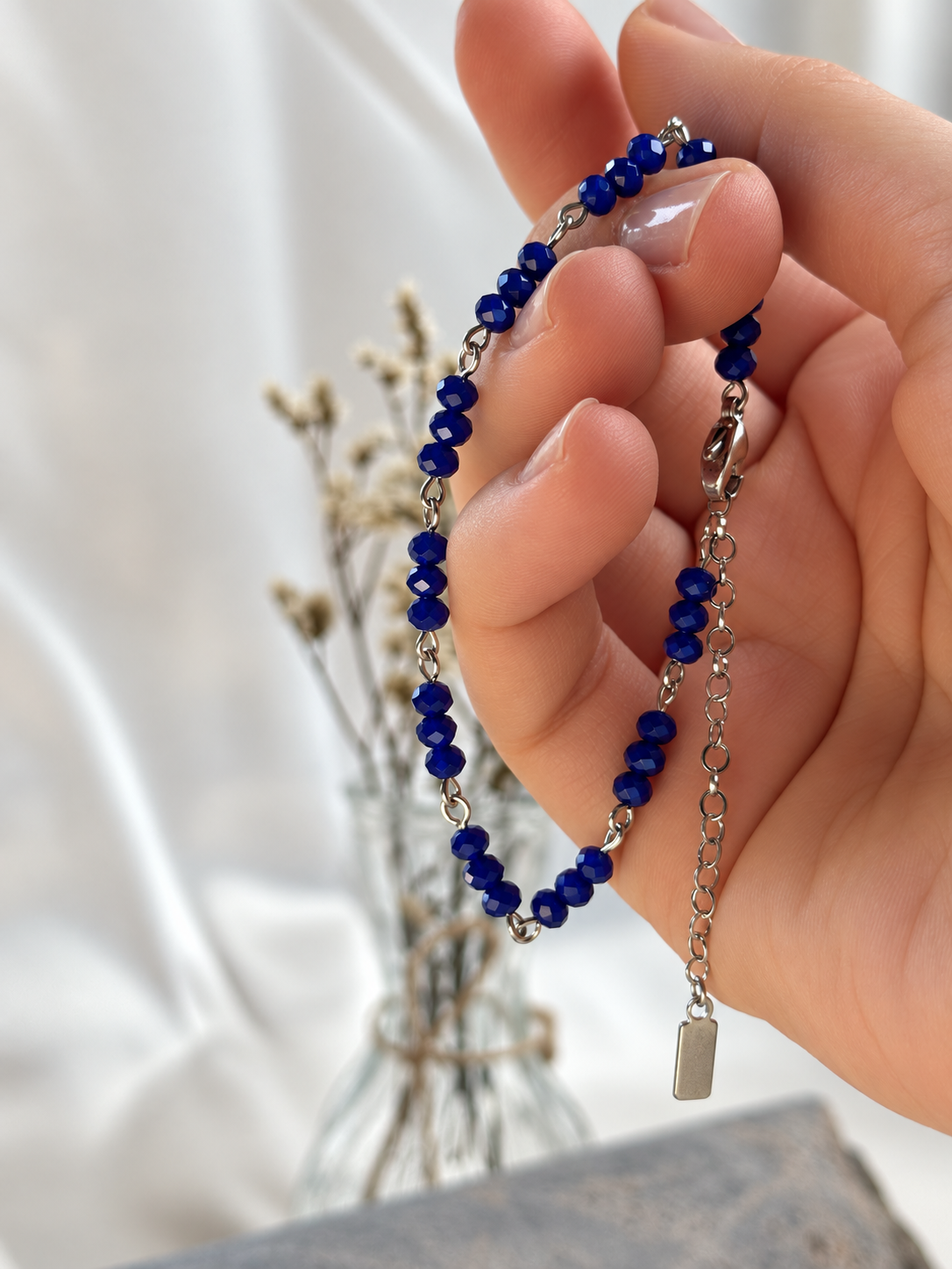 Cobalt Glow Bracelet