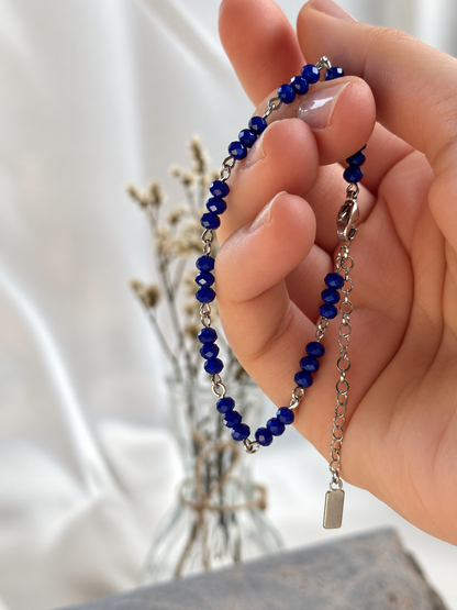Cobalt Glow Bracelet