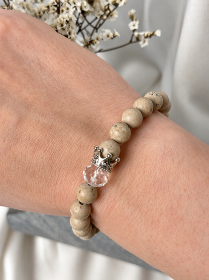 Ivory Crown Bracelet