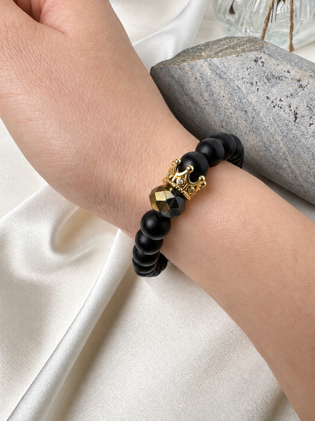 Midnight Crown Bracelet