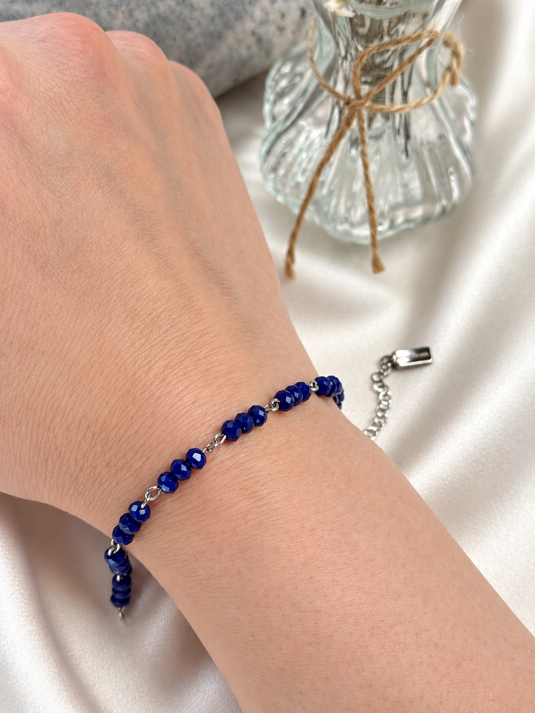 Cobalt Glow Bracelet