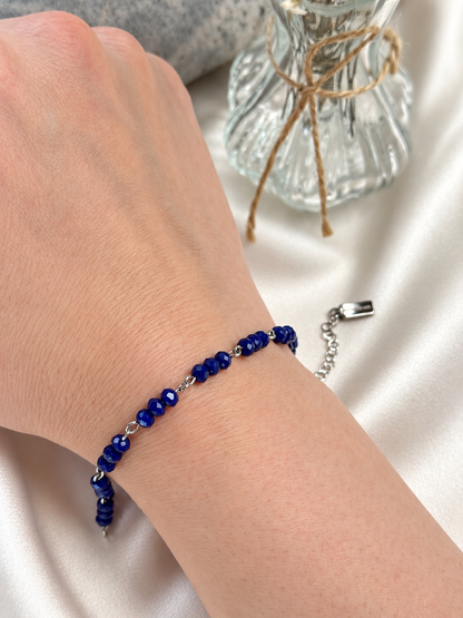 Cobalt Glow Bracelet