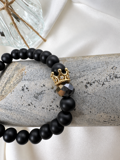 Midnight Crown Bracelet