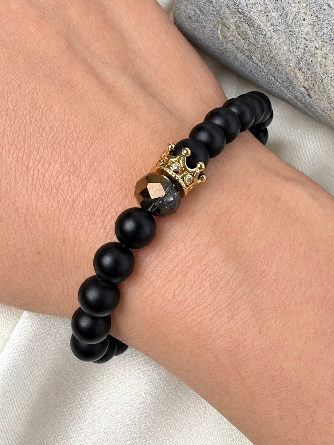 Midnight Crown Bracelet