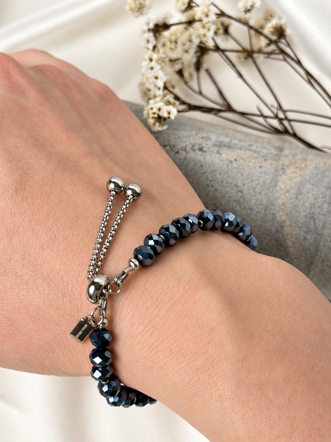 Blue Velvet Bracelet