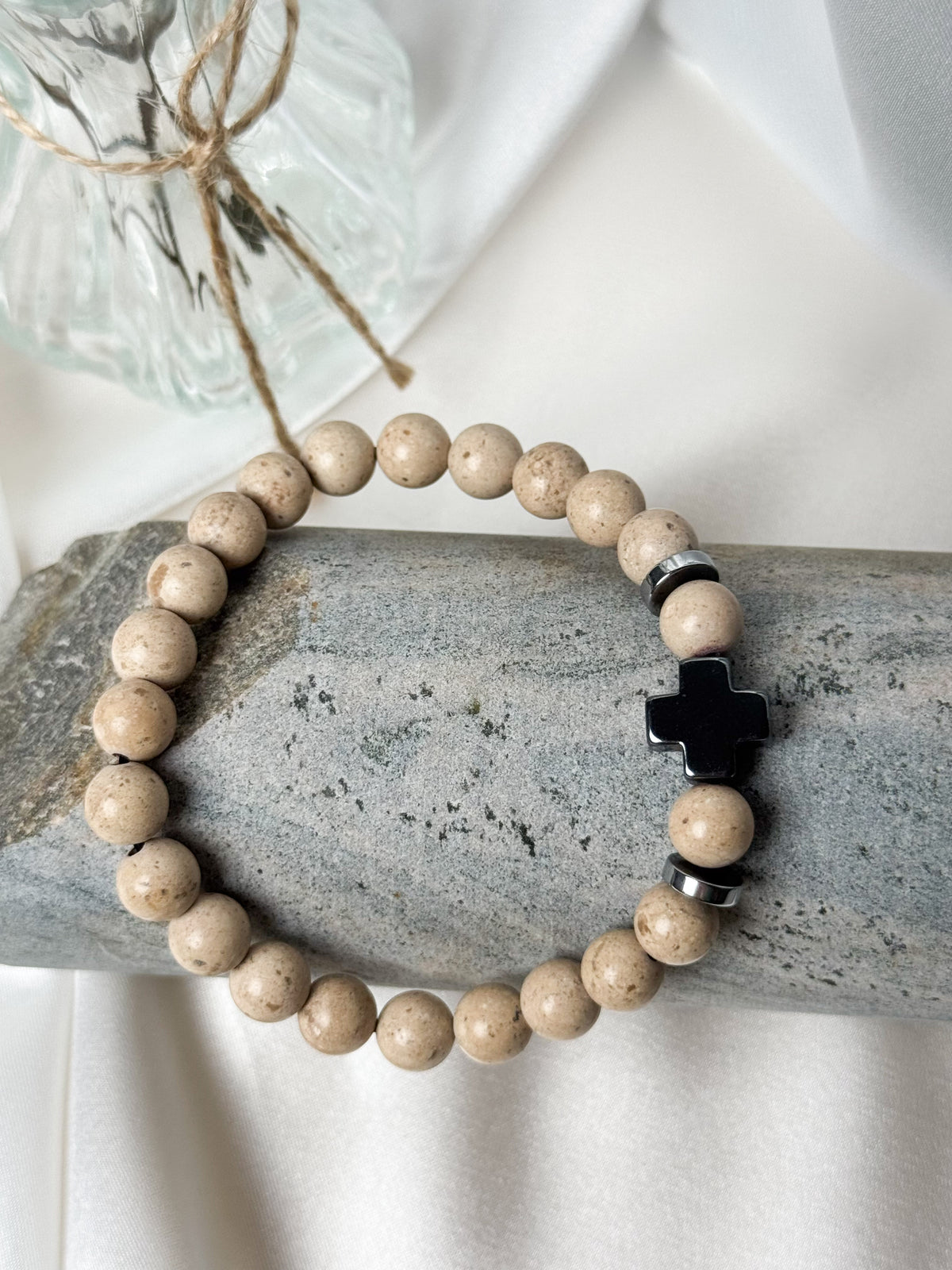 Earth Cross Bracelet